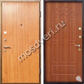 Дверь наружная для квартиры с МДФ и ламинатом - купить от производителя Мосдвери Дверь наружная для квартиры с МДФ и ламинатом