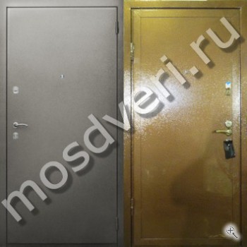 Дверь на улицу с порошковым напылением с двух сторон - купить от производителя Мосдвери Дверь на улицу с порошковым напылением с двух сторон